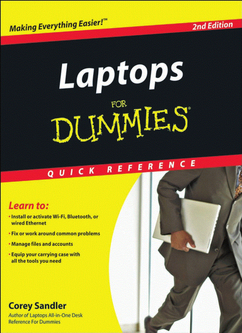 Laptops For Dummies Quick Reference 2nd Edition