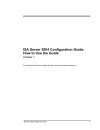 ISA Server 2004 Configuration Guide