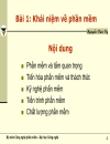 Giáo trình kỹ nghệ phần mềm