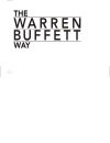 The Warren Buffet s Way