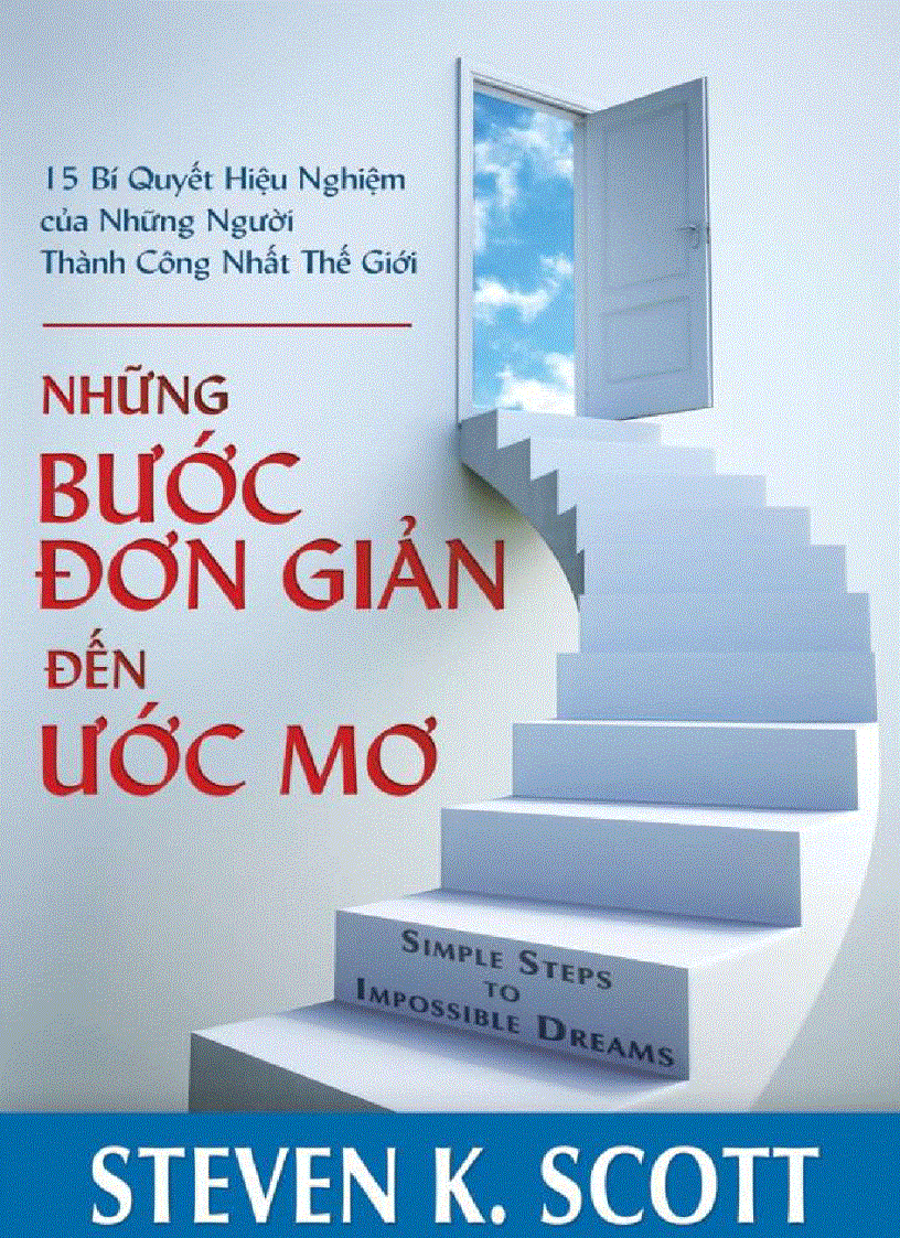 Những bước đơn giản đến ước mơ