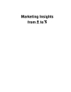 Marketing Insights from A to Z 80 Concepts Every Manager Needs To Know