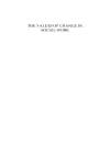 E book The Values of Change in Social Work Các giá trị về sự biến đổi trong công tác xã hội