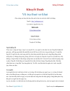 Ebook Vũ trụ thưở khai sinh