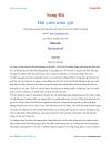 Ebook Bát cơm mùa gặt Song Hà