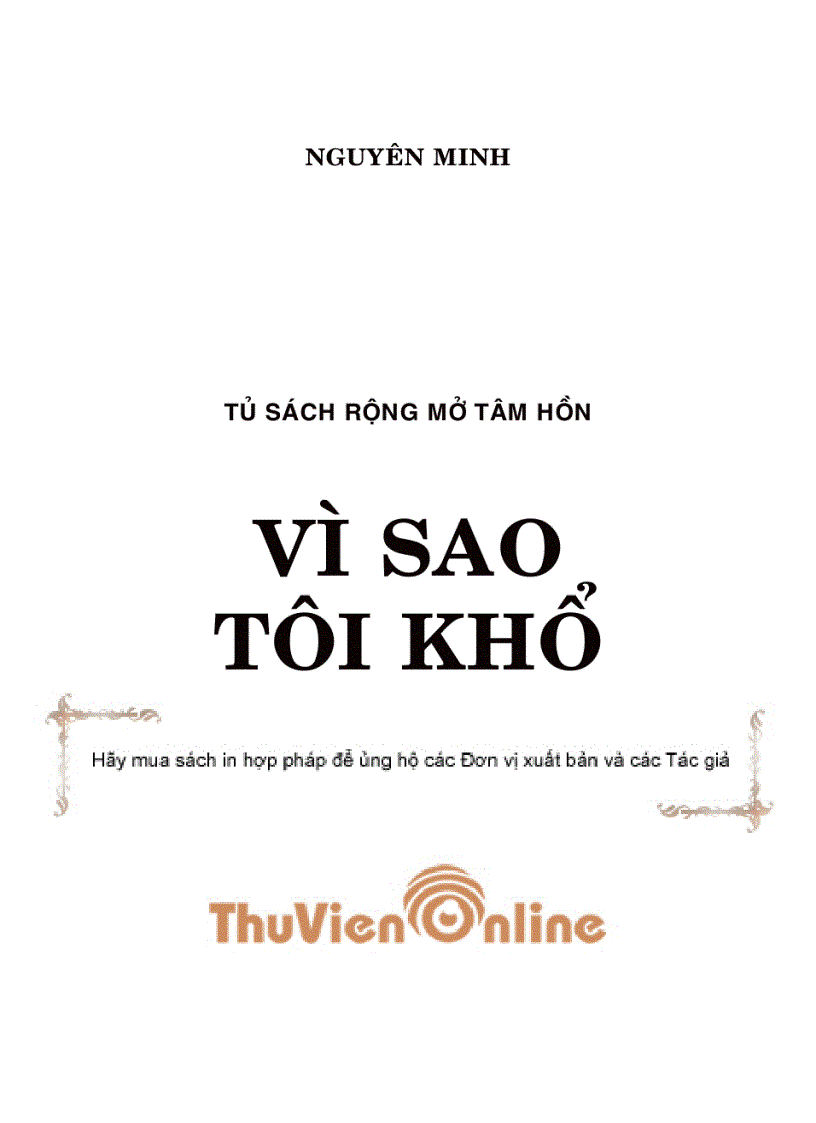 Vì sao tôi khổ