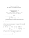 Congruences involving alternating multiple harmonic sums