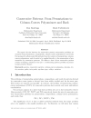 Consecutive Patterns From Permutations to Column Convex Polyominoes and Back