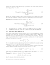 Some inequalities in functional analysis combinatorics and probability theory