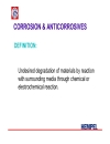 Corrosion anticorrosives