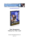 Time Management Making Your Time Count And TIME POWER