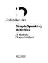 Oxford basics simple speaking activities