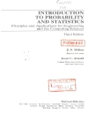 Introduction to Probability and Statistics