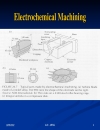 Electrochemical Machining ECM