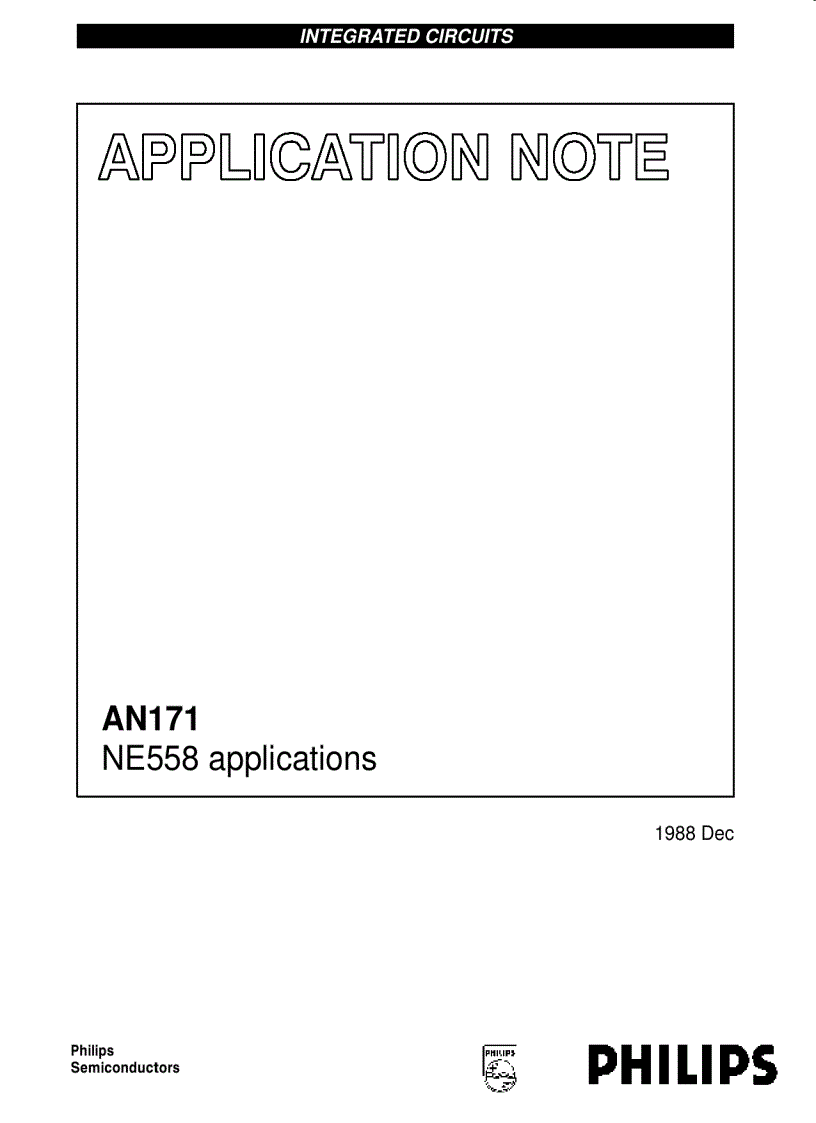 AN171 NE558 applications