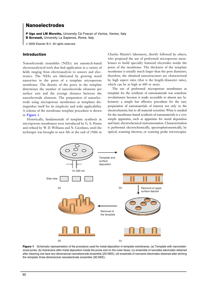 Nanoelectrodes
