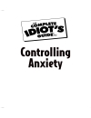 Controlling anxiety