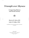 Triumph over Shyness Conquering Shyness and Social Anxiety