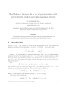 MacMahon s theorem for a set of permutations with given descent indices and right maximal records