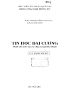 Tin học đại cương HVKTQS