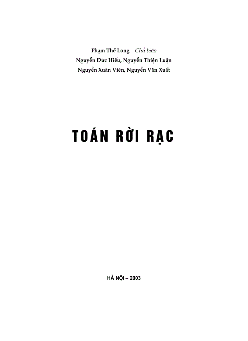 Toán rời rạc