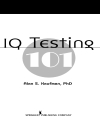 E book IQ testing 101 101 điều về trắc nghiệm IQ