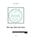 Bài tập giải tích hàm