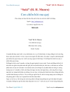 Ebook Con chồn hôi ma quỷ Saki H H Munro