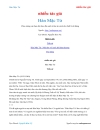 Ebook Hàn Mặc Tử nhiều tác giả