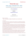 Ebook Hiến pháp CHXHCNVN 1980 Nhóm biên soạn