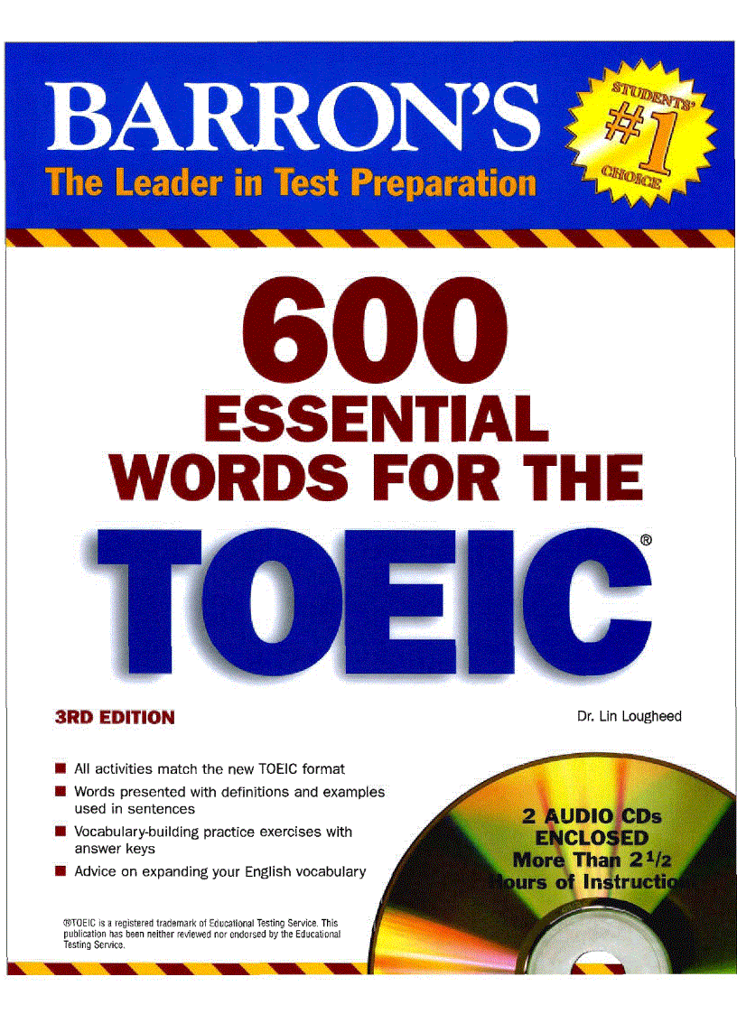 600 từ vựng căn bản dành cho các bạn mới học toeic