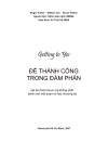 Để thành công trong đàm phán 1