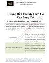 Hướng dẫn cha mẹ chơi Cờ Vua cùng trẻ