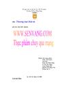 Www senvang com thực phẩm chay qua mạng