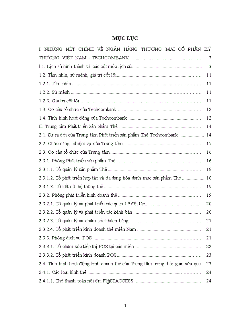 Hoạt động của Trung tâm Phát triển Sản phẩm Thẻ