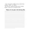 Quy trình giao nhận hàng hoá Nhập khẩu tại công ty TNHH sản xuất thương mại dịch dụ Tường Khang