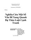 Nghiên Cứu Một Số Vấn Đề Xung Quanh Dự Thảo Luật Cạnh Tranh