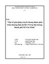 Một số giải pháp truyền thông nhằm phát triển thương hiệu KOKUYO tại thị trường thành phố Hồ Chí Minh