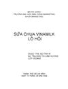 Mở rộng kênh phân phối sản phẩm sữa chua vinamilk lô hội