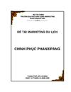 Đề tài marketing du lịch chinh phục Phanxipang