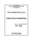 Đề tài marketing du lịch chinh phục Phanxipang