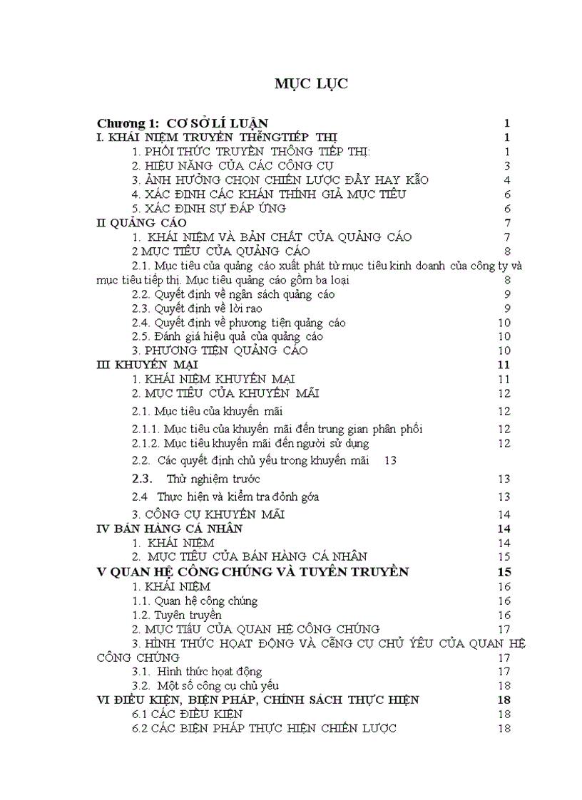 Thực trạng về công tác chiêu thị tại sapaco