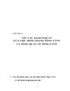 Củng cố và nâng cao hiệu quả hoạt động của các Tổng CTNN