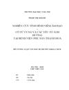 Nghiên cứu tình hình viêm nhiễm âm đạo cổ tử cung và các yếu tố ảnh hưởng của phụ nữ tuổi từ 18 đến 45 tại bệnh viện Phụ sản Thanh Hoá