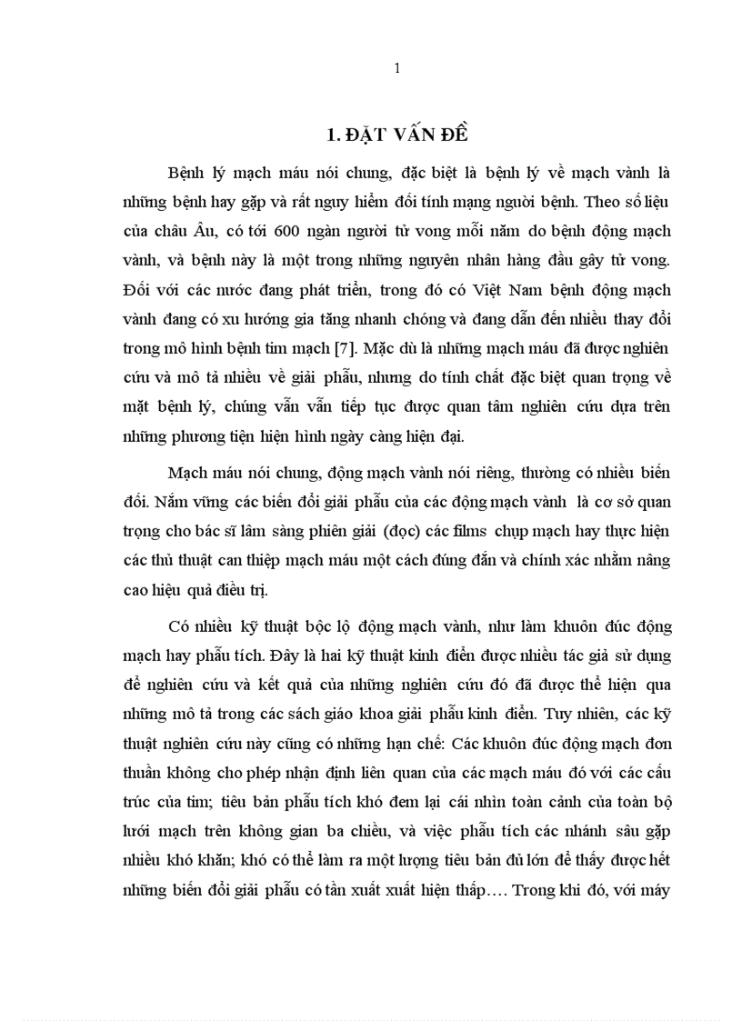 Nghiên cứu giải phẫu ĐM vành trên hình ảnh MSCT 64 so với hình ảnh DSA