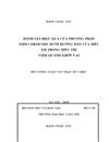 Đánh giá hiệu quả của phương pháp tiêm corticoid dưới hướng dẫn của siêu âm trong điều trị viêm quanh khớp vai