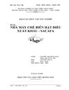 Nhà máy chế biến hạt điều xuất khẩu SACAFA