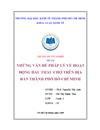 Những vấn đề pháp lý về hoạt động đấu thầu chợ trên địa bàn thành phố hồ chí minh