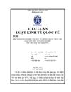 Hiệp định nông nghiệp của wtO và những thách thức liên quan đến lĩnh vực nông nghiệp khi việt nam gia nhập wTO