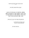 Quản lý vốn đầu tư chương trình phổ cập dịch vụ viễn thông công ích tại quỹ dịch vụ viễn thông công ích việt nam giai đoạn 2006 2015